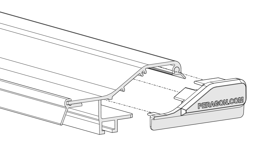 Driver Rail End Cap Kit