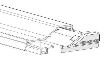 Driver Rail End Cap Kit