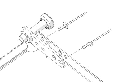 Long Roller Bracket Pair