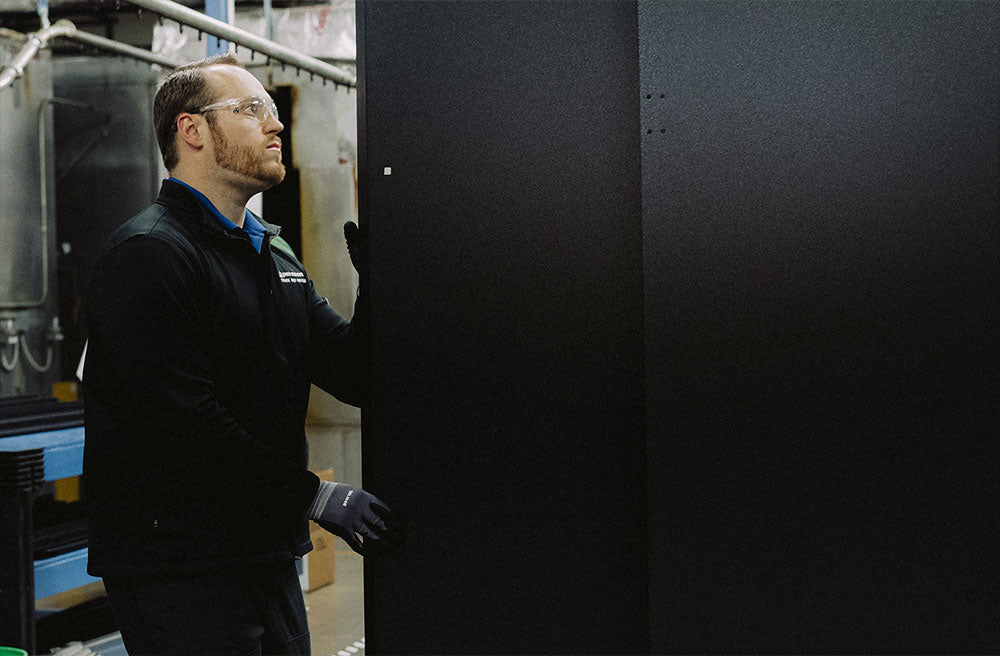 Evan is a finely tuned quality control machine. No detail goes unnoticed.