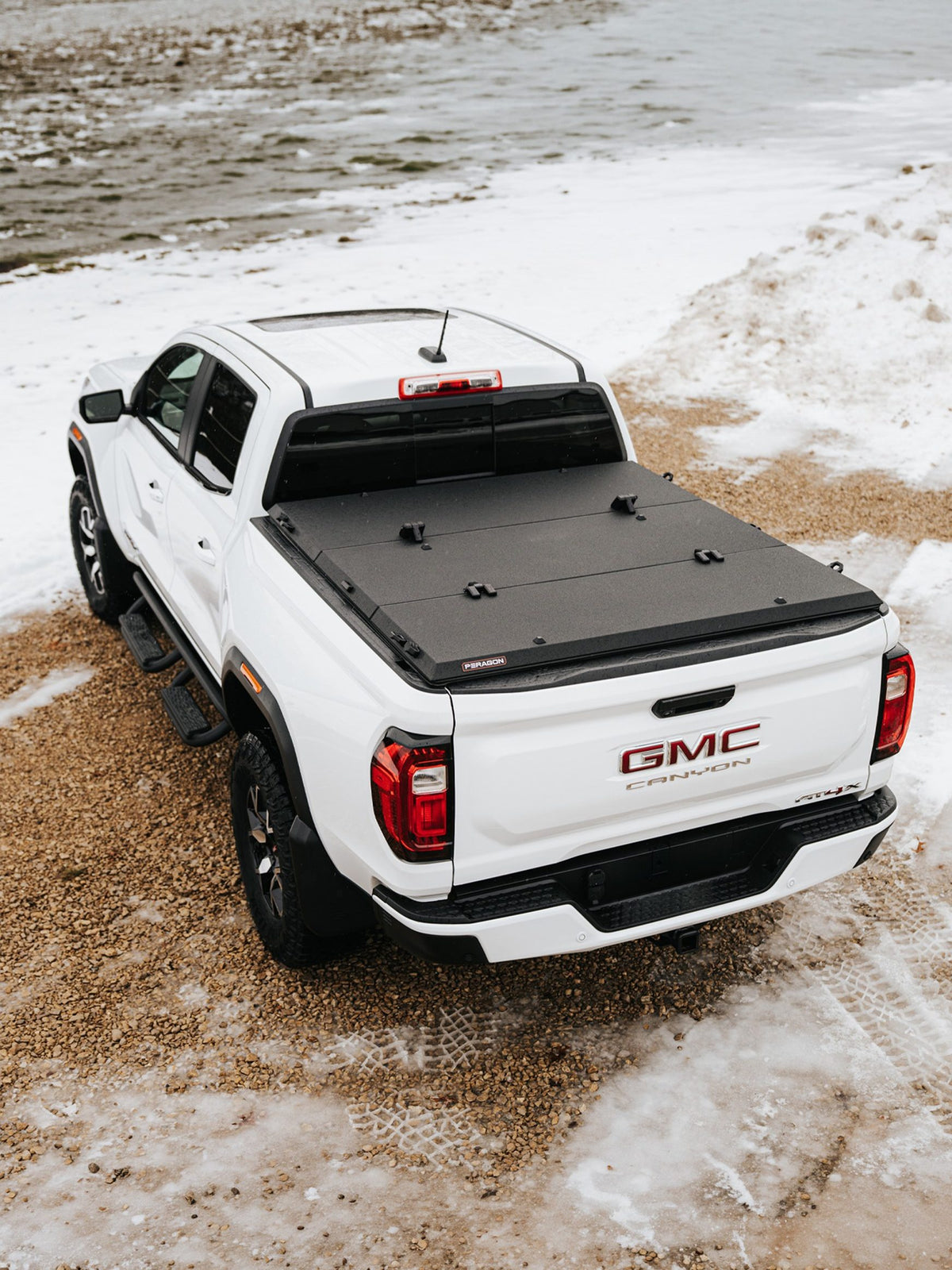 GMC Canyon with a Tectonic tri-fold tonneau cover