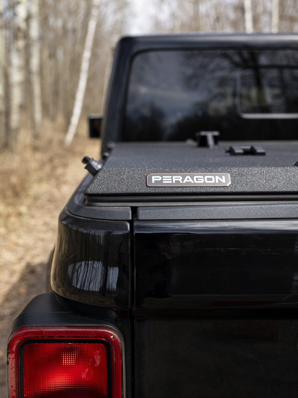 Jeep Gladiator with a Tectonic tri-fold tonneau cover