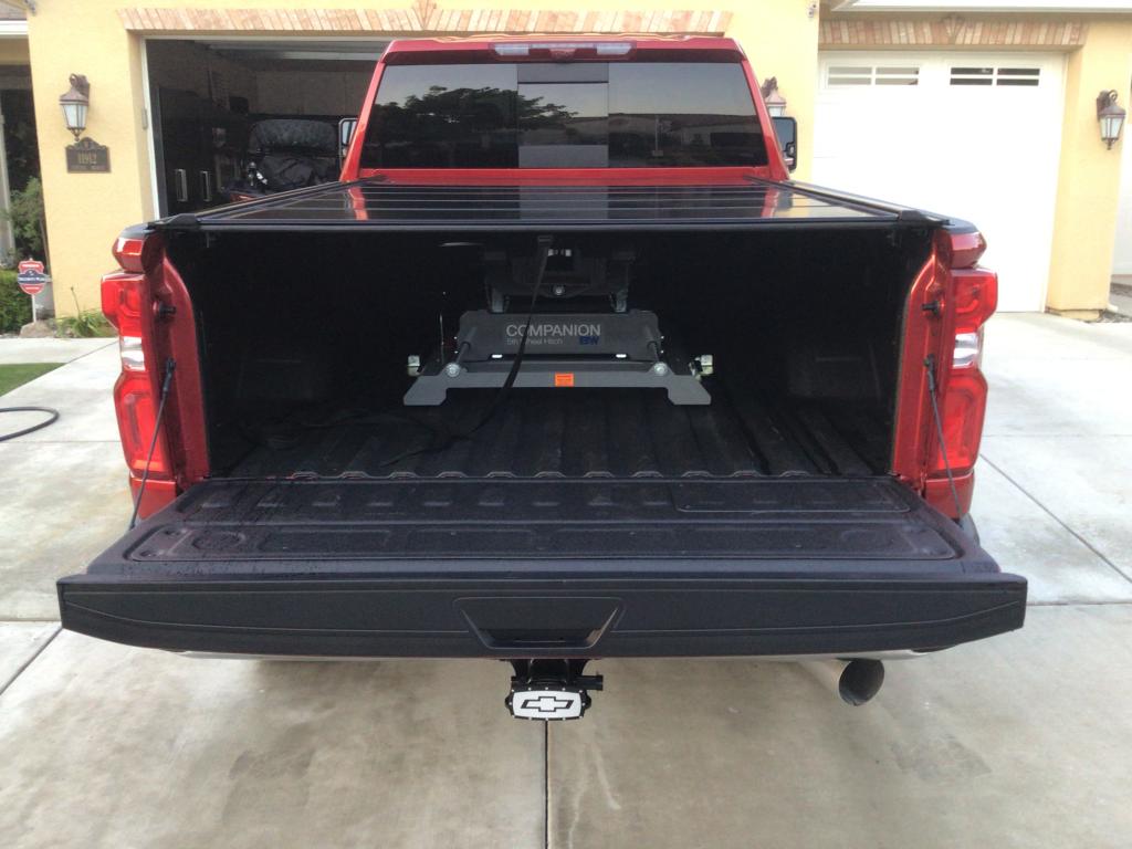 peragon truck bed cover