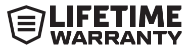 Lifetime Warranty