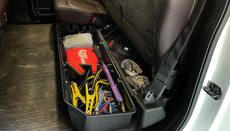 Underseat storage